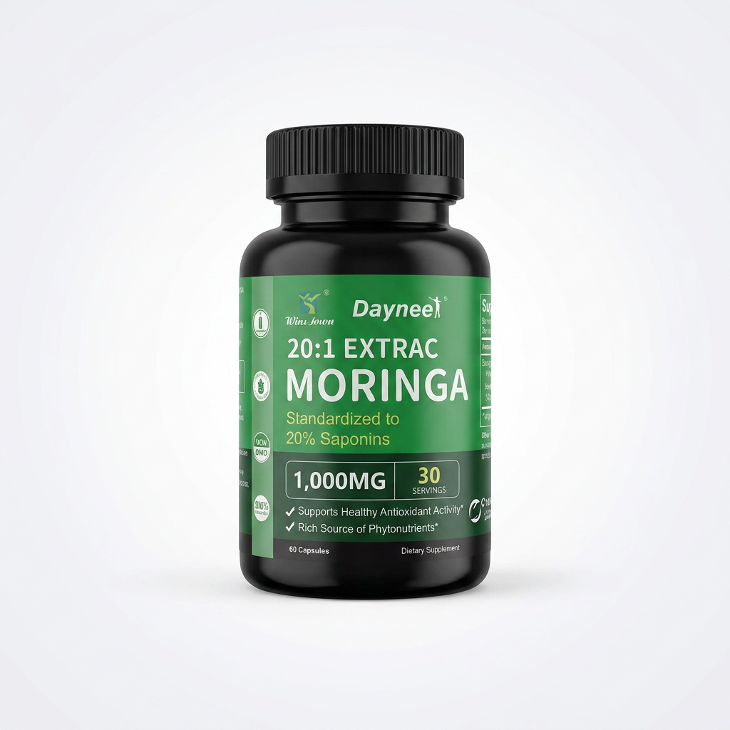 Daynee Moringa 20:1 Extract – Énergie, Immunité & Bien-être Naturel