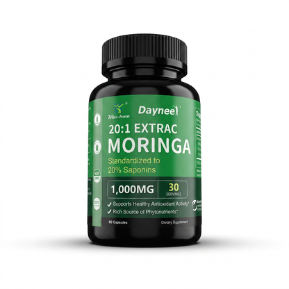 Daynee Moringa 20:1 Extract – Énergie, Immunité & Bien-être Naturel