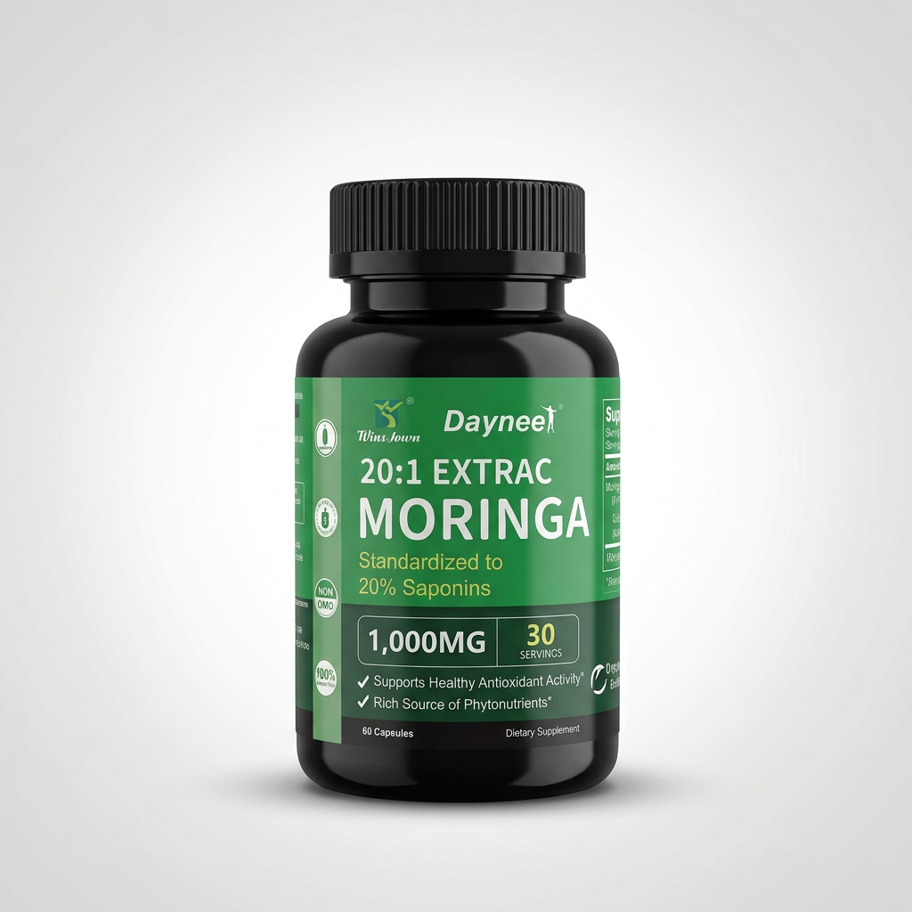 Daynee Moringa 20:1 Extract – Énergie, Immunité & Bien-être Naturel