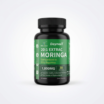 Daynee Moringa 20:1 Extract – Énergie, Immunité & Bien-être Naturel