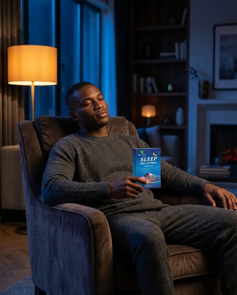 Sleep Melatonin – Bonbons au Mélatonine pour un Sommeil Réparateur