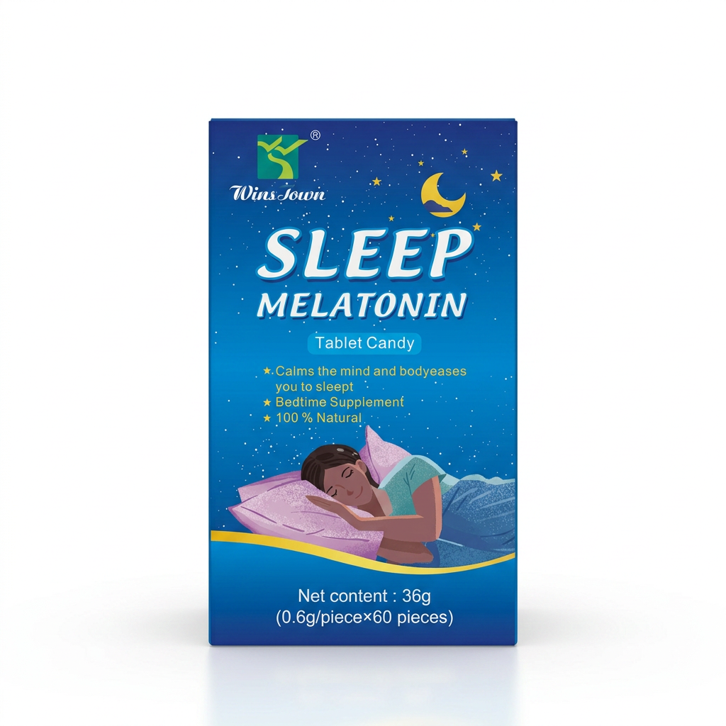 Sleep Melatonin – Bonbons au Mélatonine pour un Sommeil Réparateur